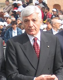 Chairman Giovanni De Gunnaro in Italian Finmeccanica S.p.a.