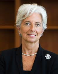 Generaldirektør Christine Lagrde i IMF tror på bedre vekst med lavere oljepris(Foto:IMF)