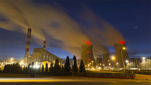 Europas største brunkullenergiverk, Belchatow i Polen (Foto: Bilinger/Flickr)