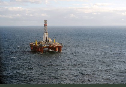 Svenska Petroleum har funnet olje på Krafla North vest for Bergen(Foto: Harald Pettersen, Statoil)
