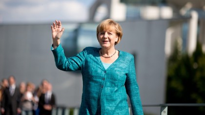 Angela Merkel  krever helt  nye forhandlinger  med  Hellas  etter  folkeavstemningen( Foto:  Bundeskanzleramt)