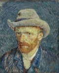 Vincent van Gogh, selvportrett, utstilt  på munch-museet i Oslo( Foto: Munch-museet)