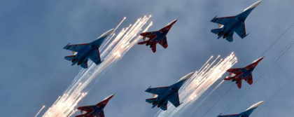Russian aircraft fighters attacking IS-positions in Syria( Photo: ISA)