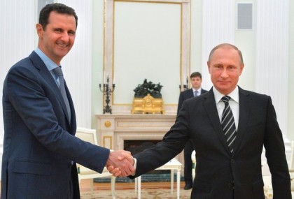 President Assad møterpresident Vladimir Putin i den hensikt å få slutt på krigen i Syria( Foto: Ap)