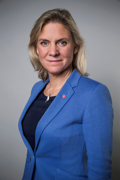 Finansminister Magdalena Andersson mener svensk økonomi er den beste i Europa( Foto: Christian Poul/ Regeringskansliet)