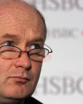 Chairman Douglas Flint i britiske HSBC Holding Group  har også opplevd kraftig nedgang for egne aksjer( Foto:  HSBC)