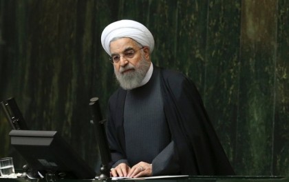 President Hassan Rouhani i Iran har store forventninger til den nye avtalen( foto: Iran. Pres. Office)