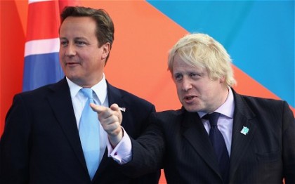 Boris Johnson and David Cameron wer fighting about EU in the british Parliament( Photo: Ap)