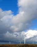 Statkraft har allerede vindmøller  på Hitra, og bygger nå Europas største vindmøllepark på Fosen med oljefondeet på slep( Foto: Statkraft)