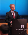 Sentralbanksjef Øystein Olsen tror oljefondets verdi kan ha nådd toppen( Foto: Flickr)