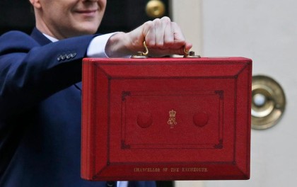 Minister of Finance George Osborne in UK is warning for a eaker economy( PHoto: Ap)