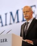 Konsernsjef Dieter Zetsche i Daimler AG har oljefondet og amerikanske Black Rock som største eiere.  Men Quatar er aller størst( Foto. Daimler)
