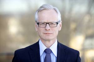 Direktør Erik Johansnen, sjef for bank i Finans Norge har mindre grunn til å bekymre seg( Foto: Finans Norge)
