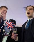 Supporters  celebrating that Britain is leaving EU(Photo:  Stefan Rousseau/PA via AP)