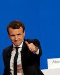 Emmanuele Macron  blir ny president i frankrike( Foto: Associaated Press)