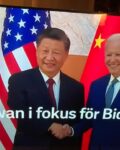 Kinesisk markering da Biden nevnte Taiwan