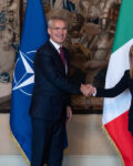 NATO Secretary General Jens Stoltenberg meets with the Prime Minister of Italy, Giorgia Meloni
