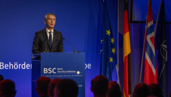 NATO Secretary General thanks Germany for contributions at critical time