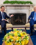 Statsminister Ulf Kristersson träffade president Joe Biden i Vita huset