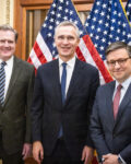 NATO Secretary General Jens Stoltenberg meets with the Speaker of the US House of Representatives, Mike Johnson