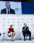 NATO Secretary General Jens Stoltenberg participates in panel with US Senator Pete Ricketts and Prime Minister of Estonia Kaja Kallas