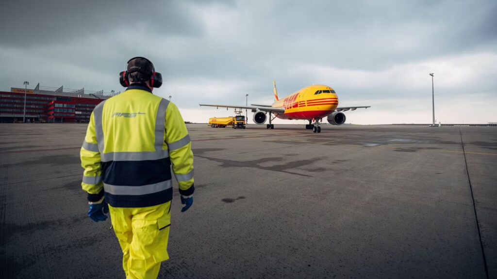 DHL Express og Shell samarbeider om bærekraftig flyfrakt i Brussel