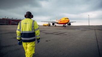 DHL Express og Shell samarbeider om bærekraftig flyfrakt i Brussel