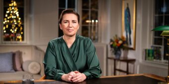 Statsminister Mette Frederiksen, som representerte Norge på møtet i Paris, sier at det er behov for militær opprustning.