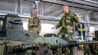 NATO  skyter med skarpt på Gotland
